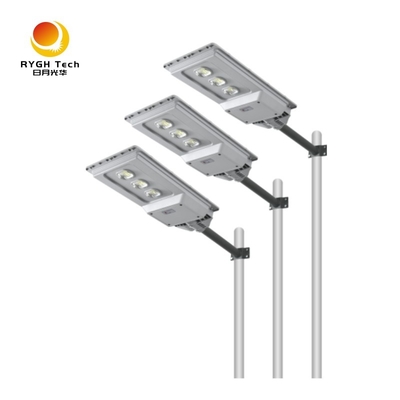 Yeni ABS 30W Polisilikon Entegre Güneş Paneli LED Sokak Işığı Su geçirmez IP65