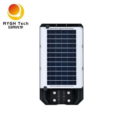 Yüksek Kaliteli 5050 LED Çipleri Entegre Güneş Enerjili LED Sokak Lambası 10W Işık Kontrolü Uzaktan Kumanda Radar Algılama İle