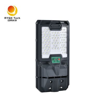 Yüksek Kaliteli 5050 LED Çipleri Entegre Güneş Enerjili LED Sokak Lambası 10W Işık Kontrolü Uzaktan Kumanda Radar Algılama İle