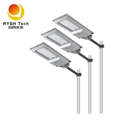 Entegre Güneş LED Sokak Işığı 20W Radar Algılama Yolu Yolu Yapağı Avlu Bahçesi LED Yol Işığı
