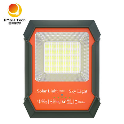 100W 200W LED Güneş Fırtına Işığı Arka Bahçe için Yüksek Lumen 130lm/w