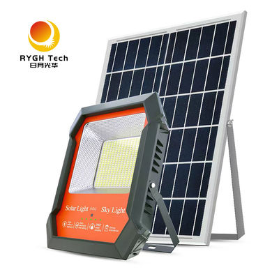 100W 200W LED Güneş Fırtına Işığı Arka Bahçe için Yüksek Lumen 130lm/w