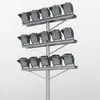 Yüksek Mast Spor Mahkemesi Sel 1000W LED Stadyum Işığı
