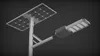 Rygh Patent Kamu Caddesi 170lm/W 50W 100W 120W Güneş Enerjili LED Sokak Lambası