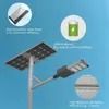 Hepsi Bir Arada Yenilenebilir Enerji Hava Koşullarına Dayanıklı IP65 Dereceli 40W Güneş Enerjili LED Yol Lambası
