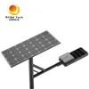 Hepsi Bir Arada Yenilenebilir Enerji Hava Koşullarına Dayanıklı IP65 Dereceli 40W Güneş Enerjili LED Yol Lambası