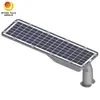 Yeni All in One Entegre Güneş Sokak Lampu IP65 Dış 15W LED Güneş Sokak Işığı LiFePO4 Pilli