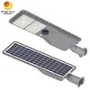 Yeni All in One Entegre Güneş Sokak Lampu IP65 Dış 15W LED Güneş Sokak Işığı LiFePO4 Pilli