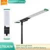 Halk Yolu Yüksek Güçlü 120W 150W Alüminyum Aio Entegre LED Güneş Sokak Işığı