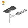 LiFePO4 Pil Yüksek Parlaklık 170lm/W 100W Güneş LED Sokak Işığı