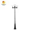 Landscape Public Lamp Post Top Entegre 15W Güneş LED Bahçe Işığı