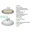 Rygh 200W NSF Sertifikalı Malzemeler IP66 IP69K Beyaz 200W UFO Yüksek Tavan LED Işığı Gıda İşleme Fabrikası için