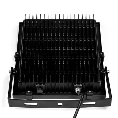 Outdoor AL+Tempered Glass 100Watt Driveless LED flood light  Black housing