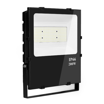 2019 hot sale AL+Tempered Glass No pcb, No led, No driver 200Watt Driveless LED flood light housing
