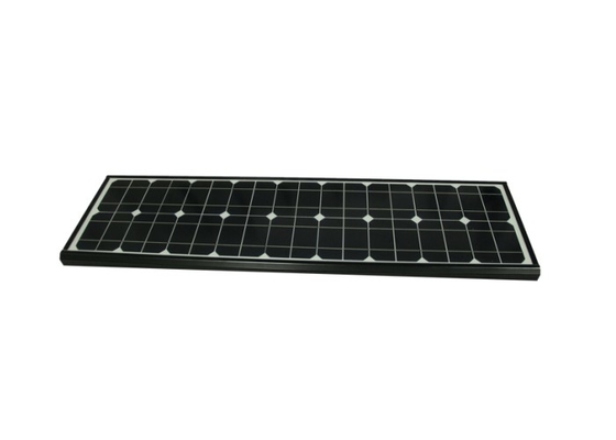80 Watt Güneş Enerjili LED Sokak Lambası 10000LM Alüminyum Çelik Cam Malzemesi
