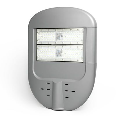 Gri Alüminyum 6063 Sokak Lambası Yedek Parçalar% 92 Lens Geçirgenliği