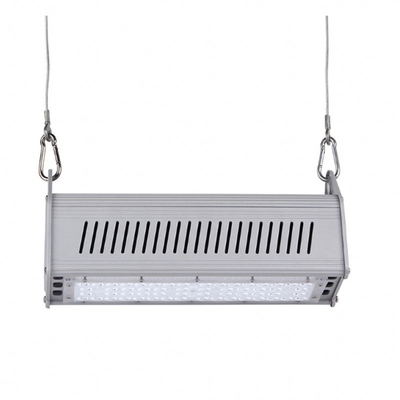 Yüksek Lümen 50w Led Lineer Yüksek Bay Armatürler 130lm / w 353 × 144 × 115 Mm