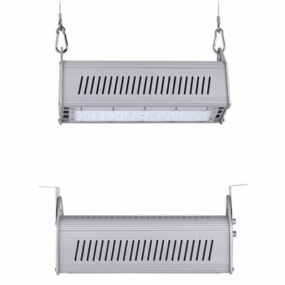 Yüksek Lümen 50w Led Lineer Yüksek Bay Armatürler 130lm / w 353 × 144 × 115 Mm