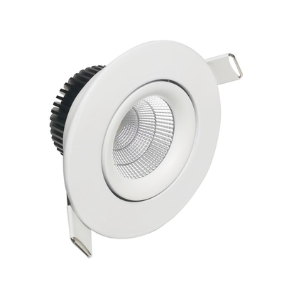 Parlama Önleyici Açık Akıllı LED Downlight UGR TUYA Sistemi Otel Için 7 Watt COB