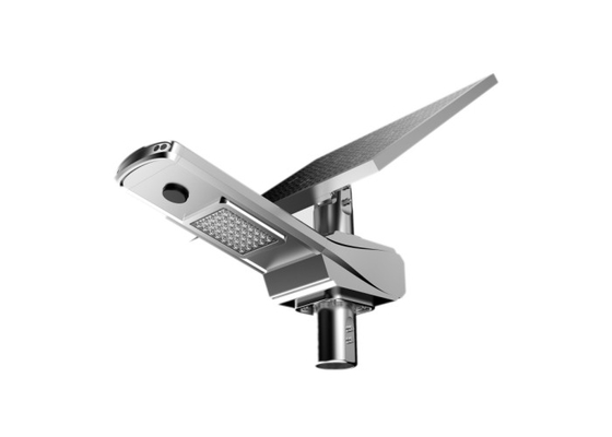 Otomatik Yoğunluk Kontrolü ile Alüminyum Entegre Güneş Sokak Lambası 160lm / w 60w