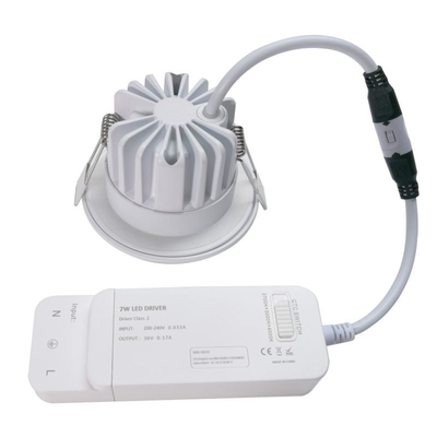 Geniş Açılı Açı Akıllı LED Downlight Karartma / Renk Sıcaklığı Ayarlanabilir