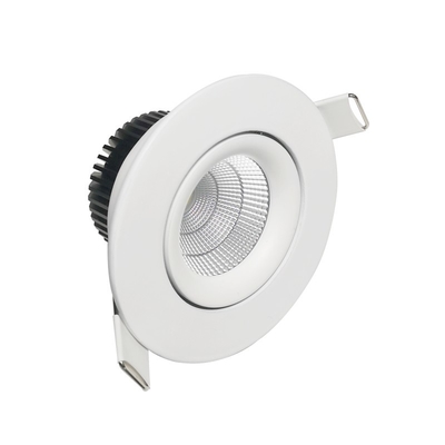 38/60 ° Işın Açısı Akıllı LED Downlight 8w Karartma / Renk Sıcaklığı Ayarlanabilir