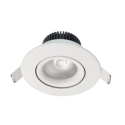 38/60 ° Işın Açısı Akıllı LED Downlight 8w Karartma / Renk Sıcaklığı Ayarlanabilir