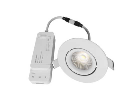 Kısılabilir Akıllı LED Downlight 8 Watt AC 200-240V SKK Yansıma Önleyici 2700-6000K