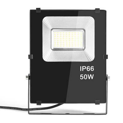IP65 SMD Dekoratif Dış Mekan Led Taşkın Işık 30W 50W Projektör Lambası 120 ° Işın Açısı