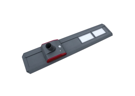 IP65 40W Tümleşik Güneş Sokak Lambası Alüminyum Malzemesi 5-6m Yükseklik Takma