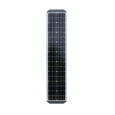 140lm / w 12 V 80 W Hepsi Bir Arada Entegre Güneş Sokak Işığı APP Kontrolü IP65 Su geçirmez