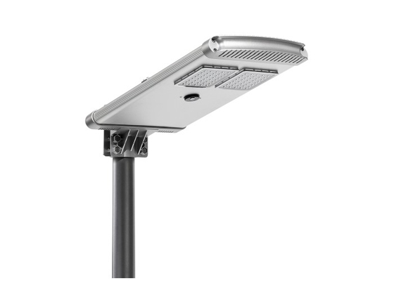 Enerji Tasarrufu Hepsi Bir Arada Güneş Ledli Sokak Lambası Alüminyum Muhafaza IP65 30W 170lm / w