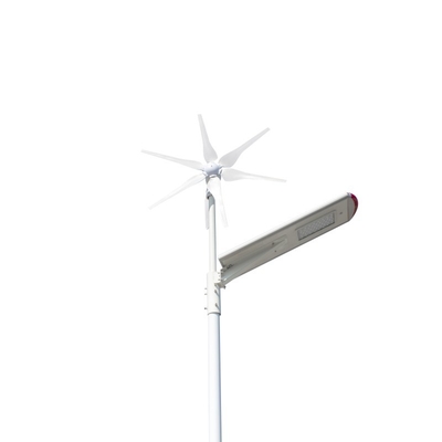 IP65 Suya Dayanıklı Güneş Enerjili LED Sokak Lambası Rüzgar Türbini 30w Enerji Tasarrufu