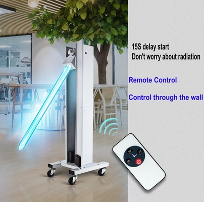 Çelik Malzeme Ultraviyole Dezenfeksiyon Lambası 254nm 185nm Ozon Sterilizatörü 80w