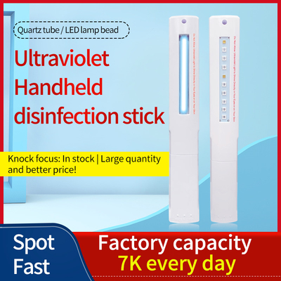 Taşınabilir 4 Watt LED Uv Işık Sterilizatör Değnek, El Uv Işık Sterilizasyon Kuru Pil Gücü