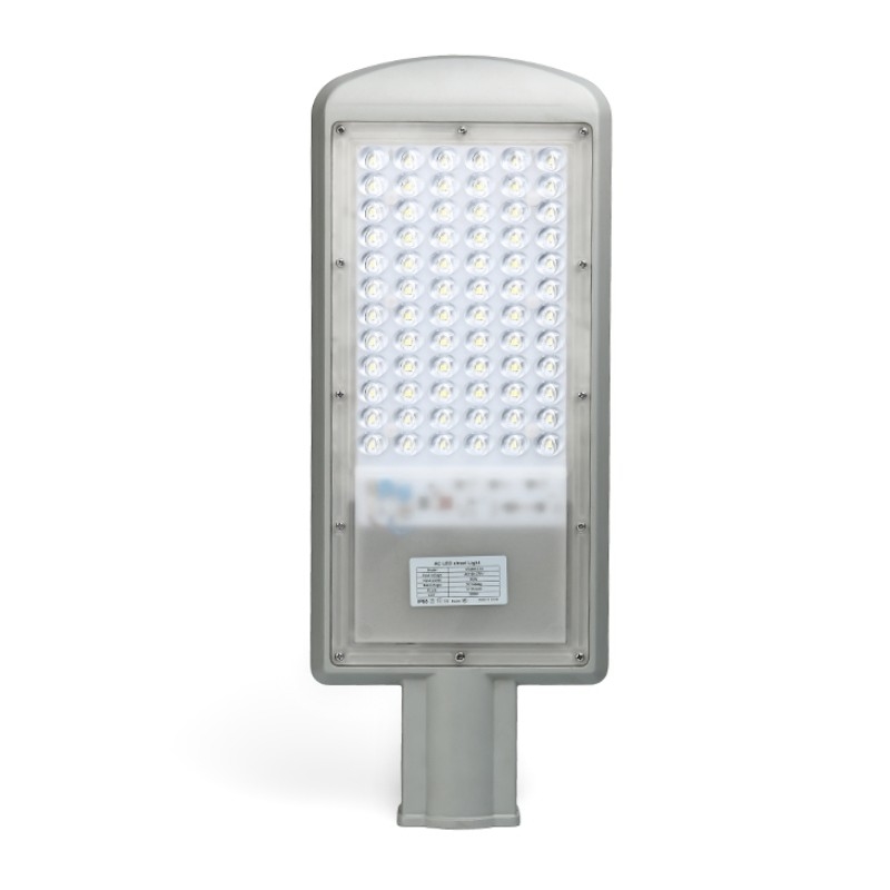 İnce Alüminyum Led Sokak Lambası Konut Isıya Dayanıklı Gri Renk 481 × 187 × 80 Mm