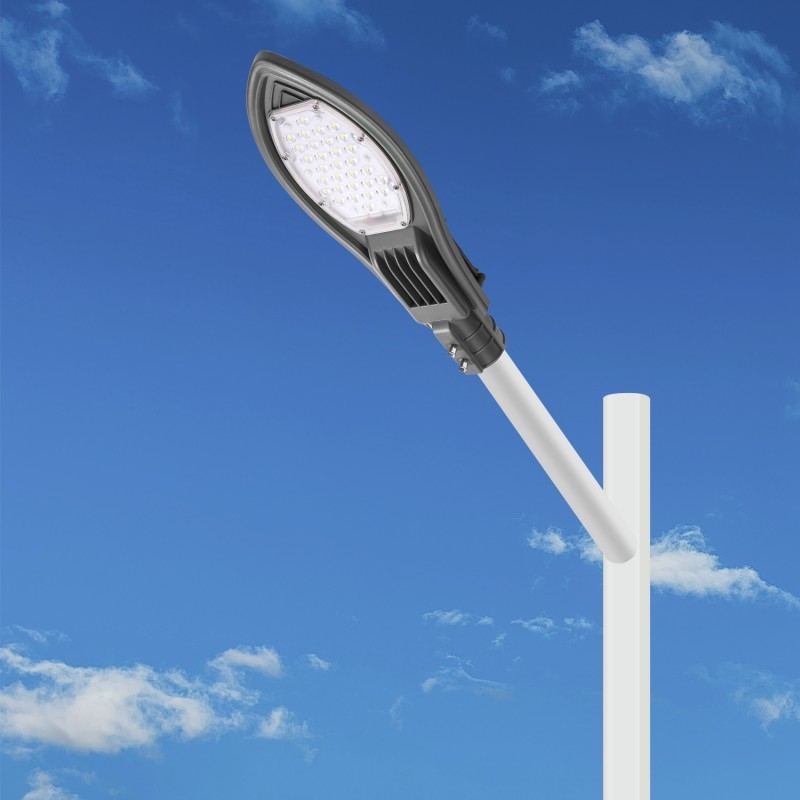 50mm Kutuplu Açık Alan Led Aydınlatma Armatürü 30 Watt Döküm Alüminyum Muhafaza